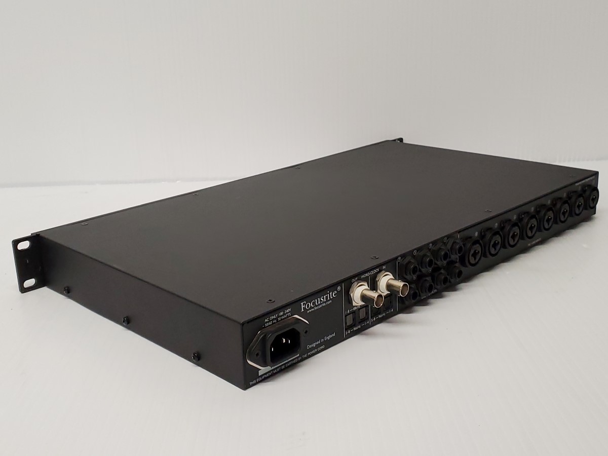 Focusrite Octopre MkII Dynamic 8channel Preamp compressor with ADAT