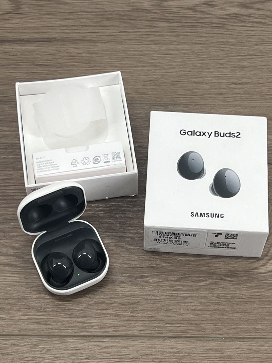 SAMSUNG SM-R177 GAJLAXY BUDS 2 BLUETOOTH EARBUDS WITH CHARGING CASE ...