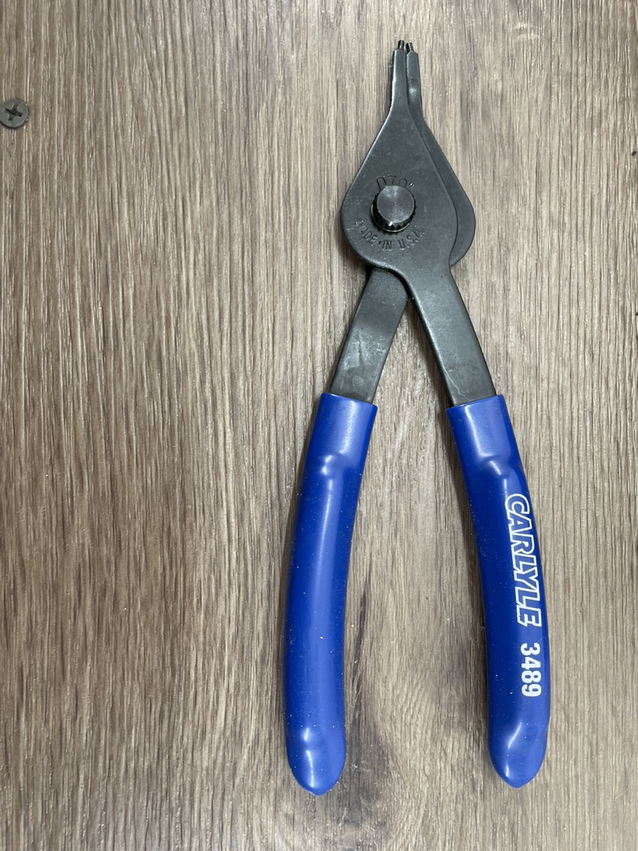 CARLYLE TOOLS BY NAPA 3495 12 PIECE SNAP RING PLIER SET Like New Buya