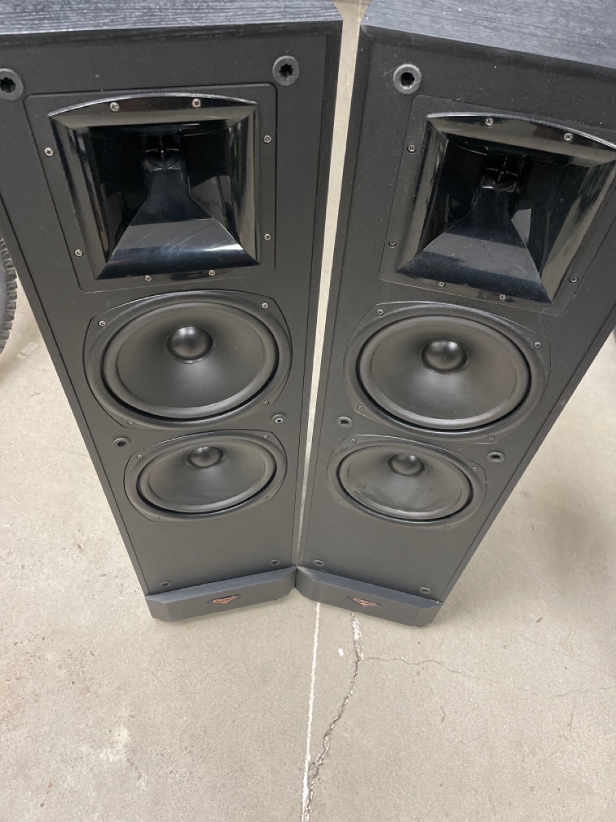 KLIPSCH TOWER SPEAKER 10.5 BLACK Very Good Buya