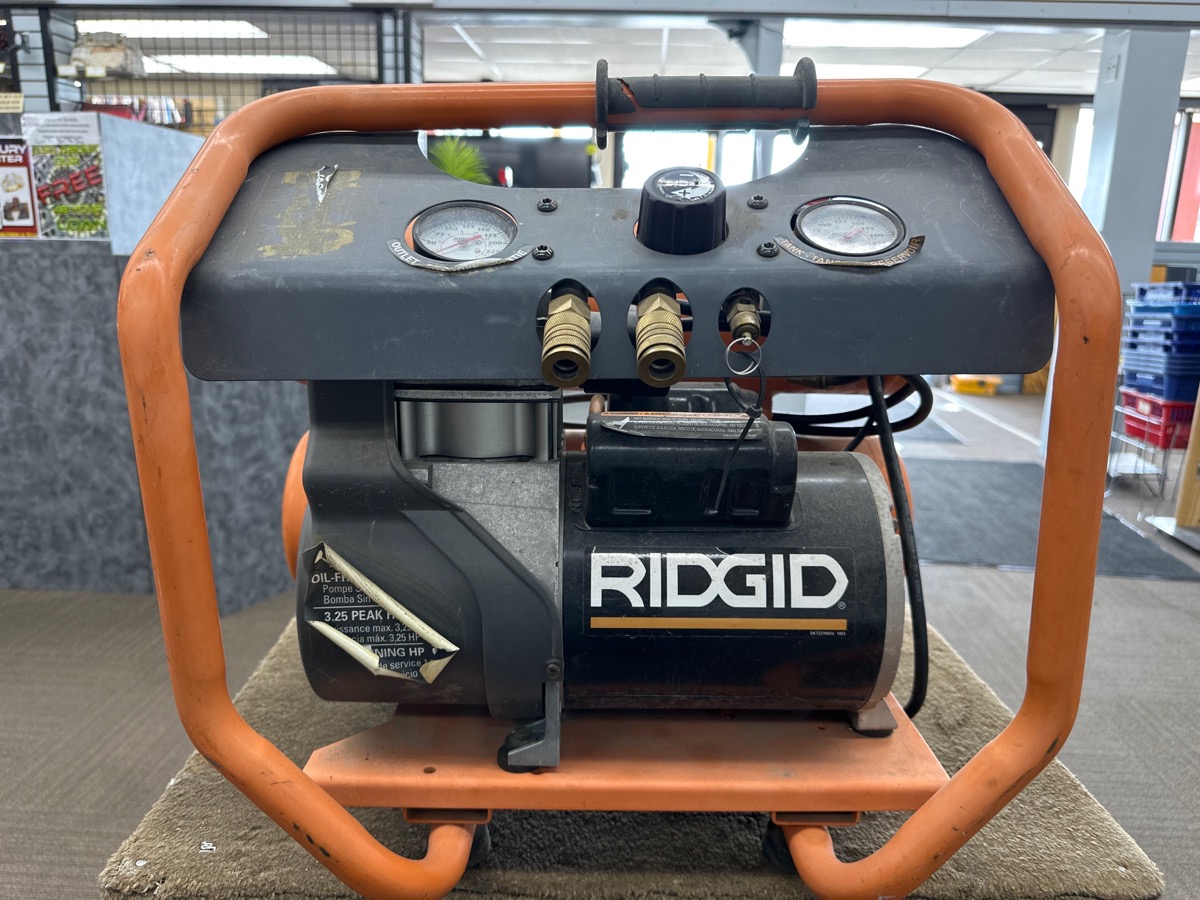 RIDGID TOOLS OF45150A DUAL TANK COMPRESSOR Good Buya