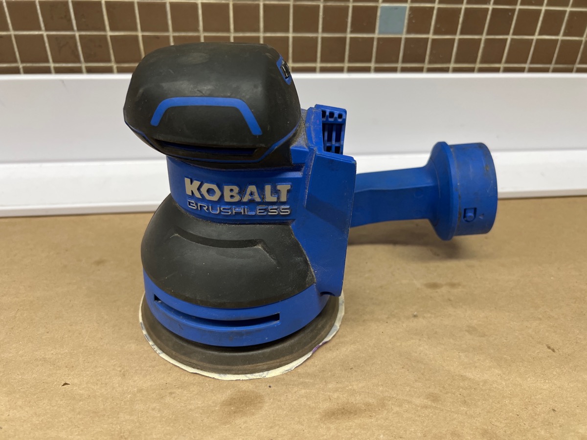 Kobalt 24v MAX Brushless Random Orbit Sander 5" (KOS2450B03) TOOL ONLY