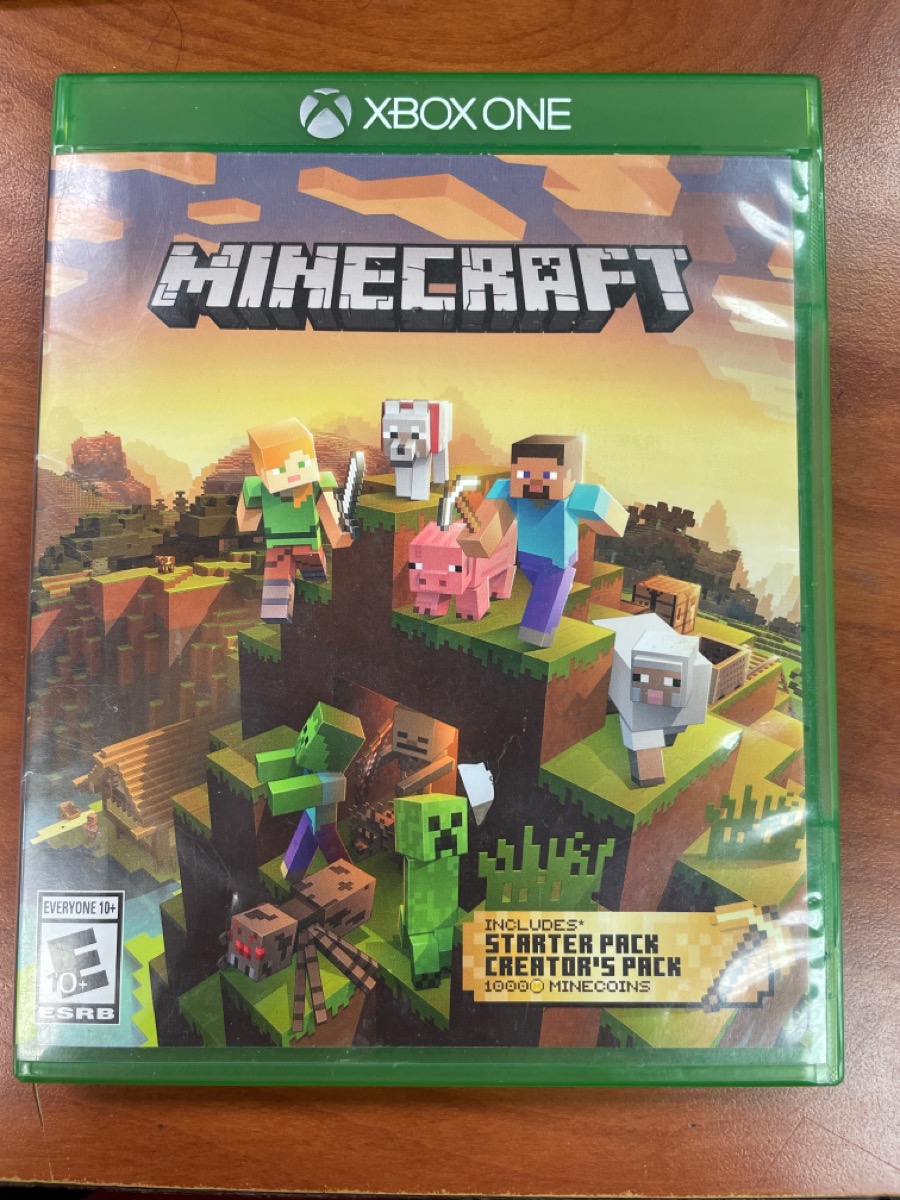 USED XBOX ONE MINECRAFT MASTERS COLLECTION VIDEO GAME Very Good Buya