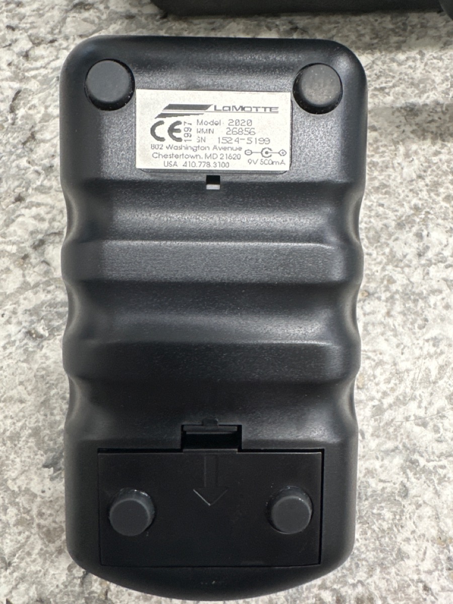 LaMotte 1799 2020 Turbidimeter Portable Turbidity Meter W/ Case Very Good Buya