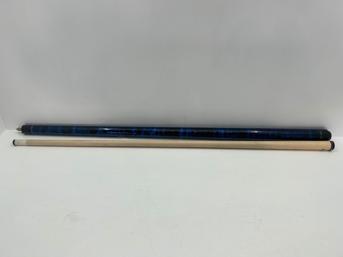 Valhalla by Viking VA211 Pool Billiards Cue Stick Blue Marble Wrapless