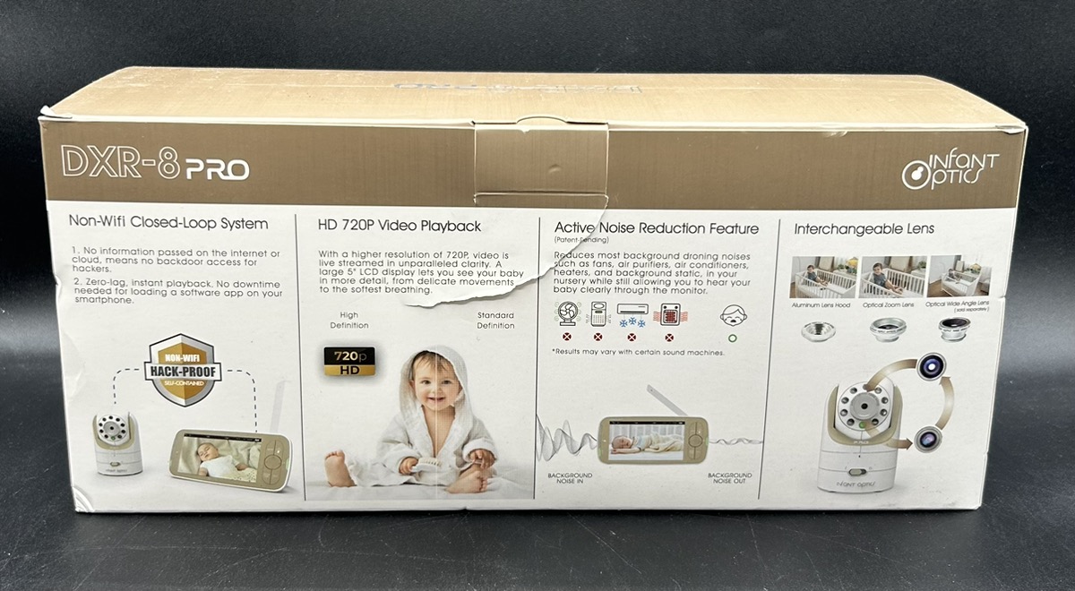 INFANT OPTICS DXR8 WIRELESS DIGITAL VIDEO AND BABY MONITORING SYSTEM