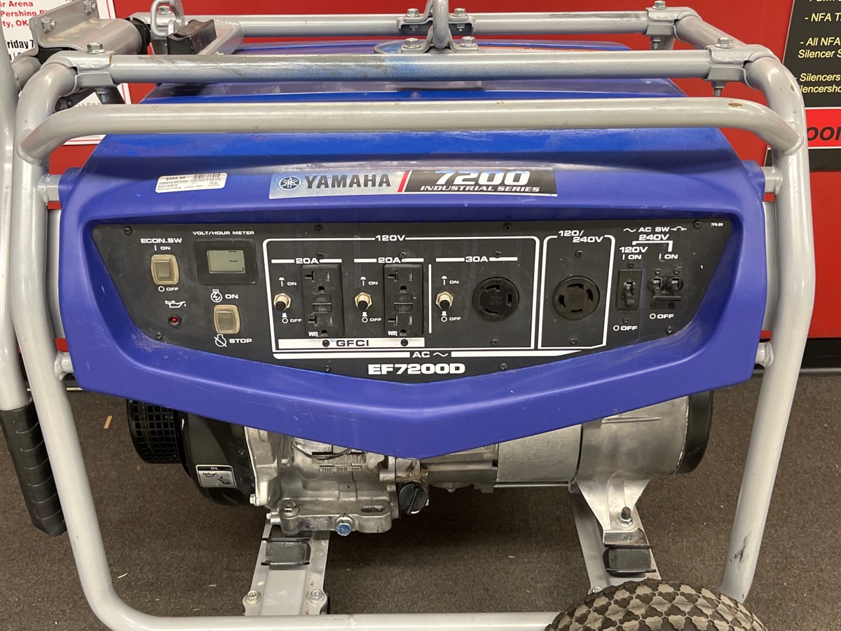 Yamaha EF7200D 7200 Watt Professional Portable Generator Very Good Buya