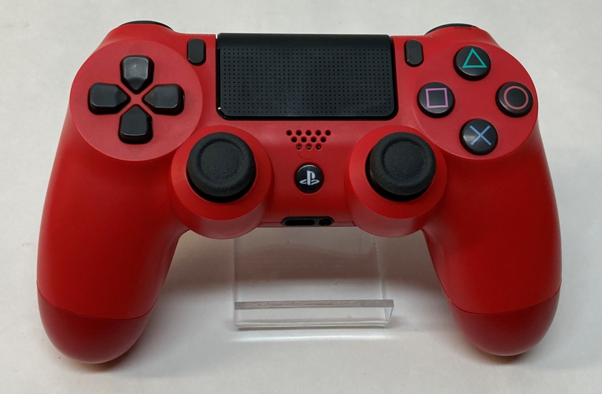 Sony PlayStation PS4 Wireless Controller (Red) For parts or not working