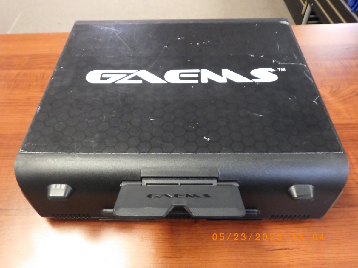 GAEMS SENTINEL PORTABLE GAMING MONITOR, MODEL G170FHD, COLOR BLACK