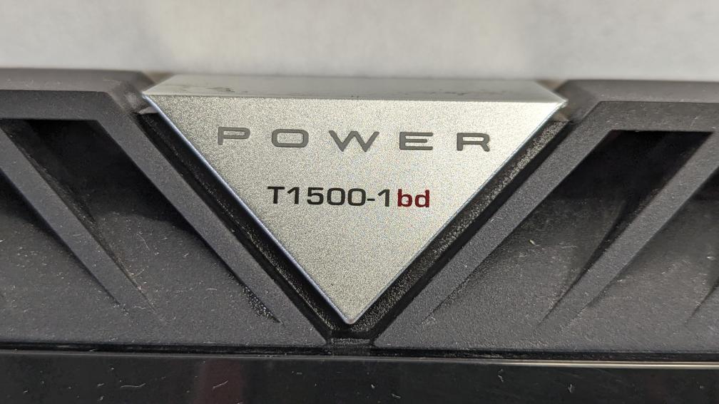 Rockford Fosgate T15001BD 1500W Mono Channel Power Amplifier Very Good