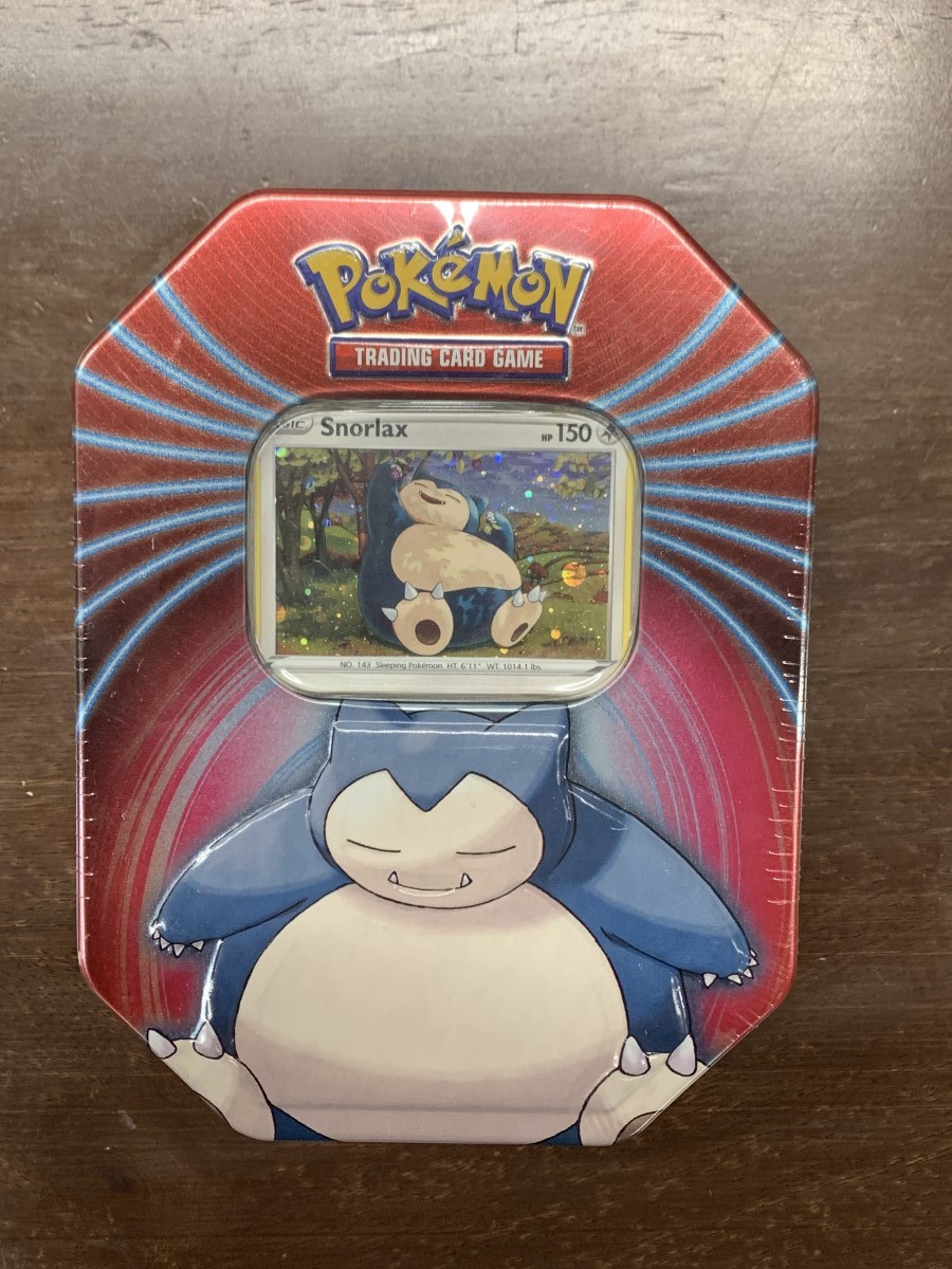 POKEMON TRADING CARD GAME SNORLAX TIN SEALED Brand New | Buya