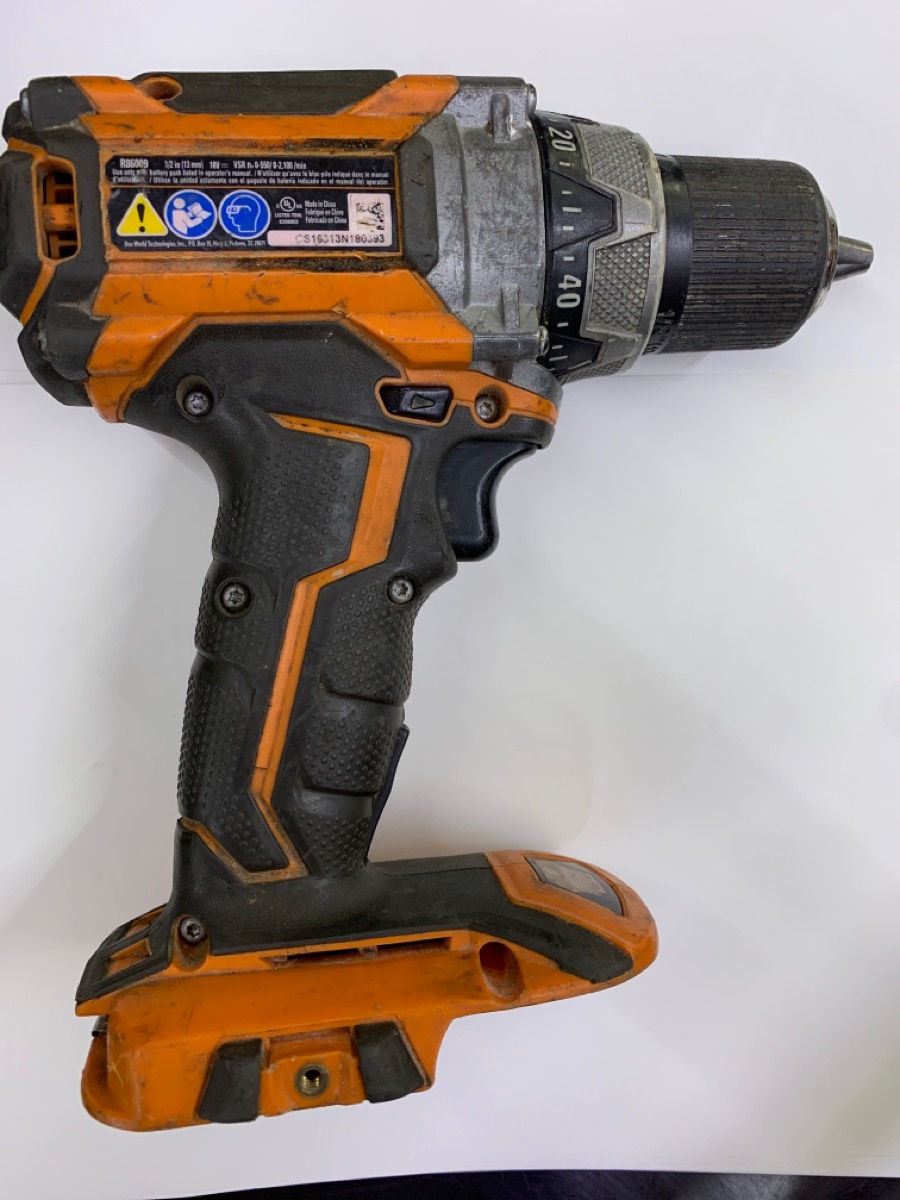 RIDGID TOOLS R86009 CORDLESS DRILL Very Good Buya