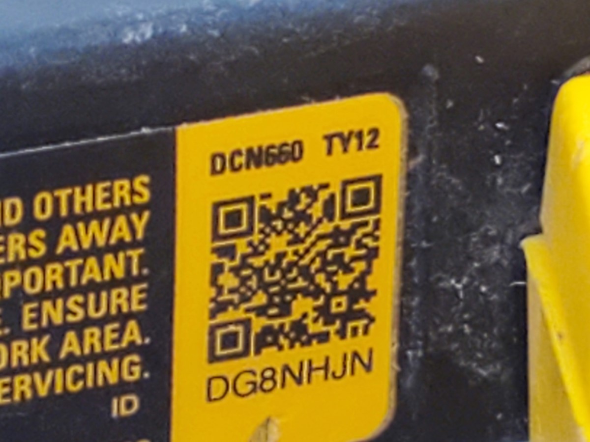 DEWALT DCN660 FINISH NAILER 16GA 20 DEGREE ANGLE 20V MAX XR TOOL ONLY