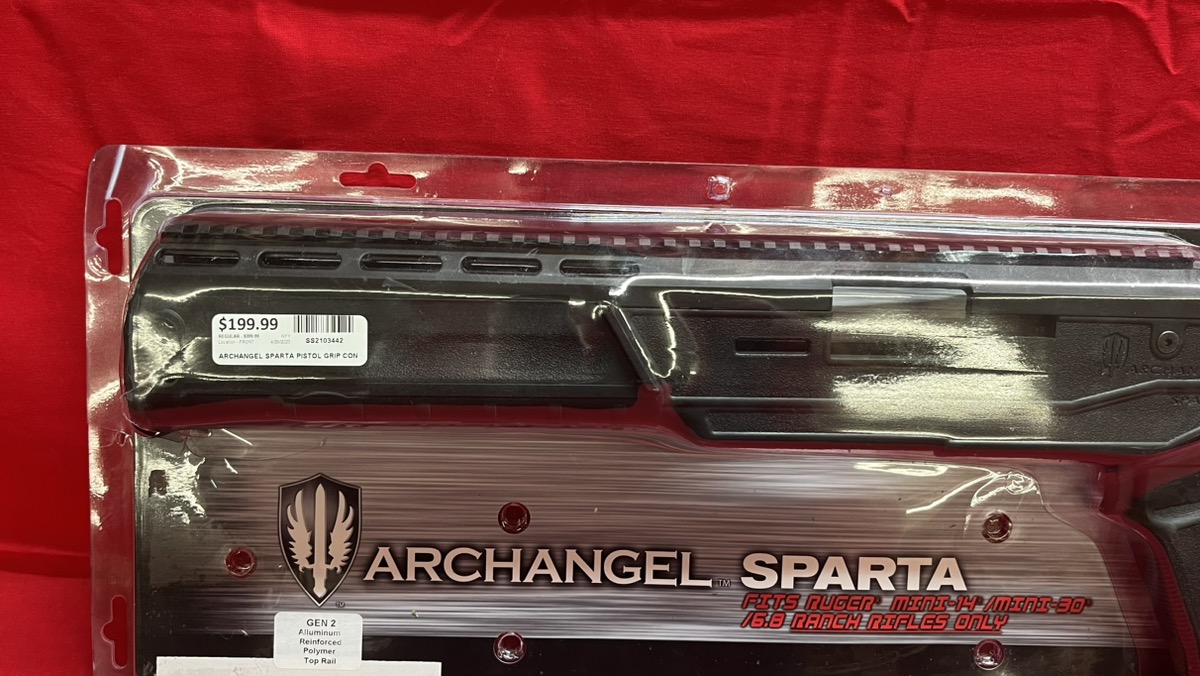 Archangel Sparta Pistol Grip Conversion Stock For Ruger Mini 14/Mini 30 ...