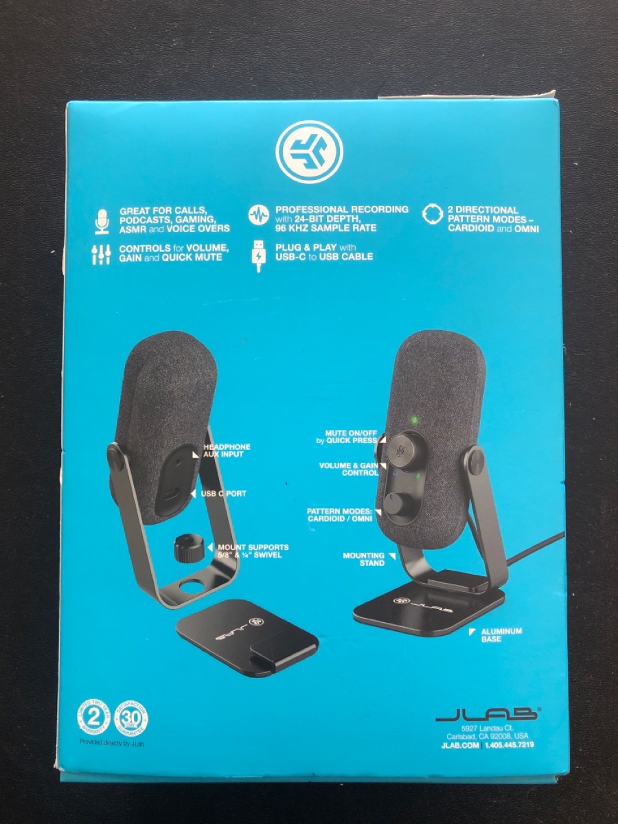 JLAB AUDIO GO TALK MICROPHONEUSB Like New Buya