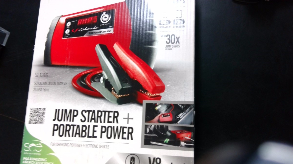Schumacher Jump Starter Power Pack