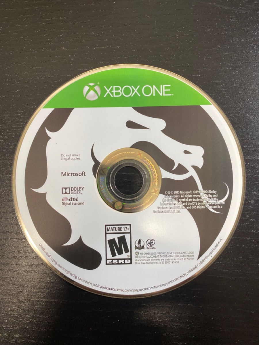 Mortal Kombat Xl Microsoft Xbox One 2016 Disc Only Good Buya