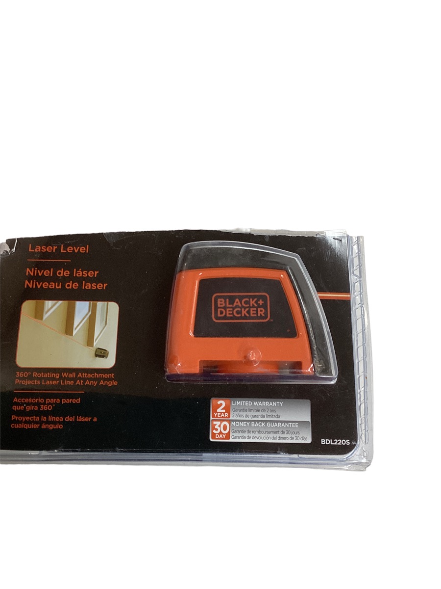 BLACK & DECKER BDL220S LASER LEVEL Good Buya