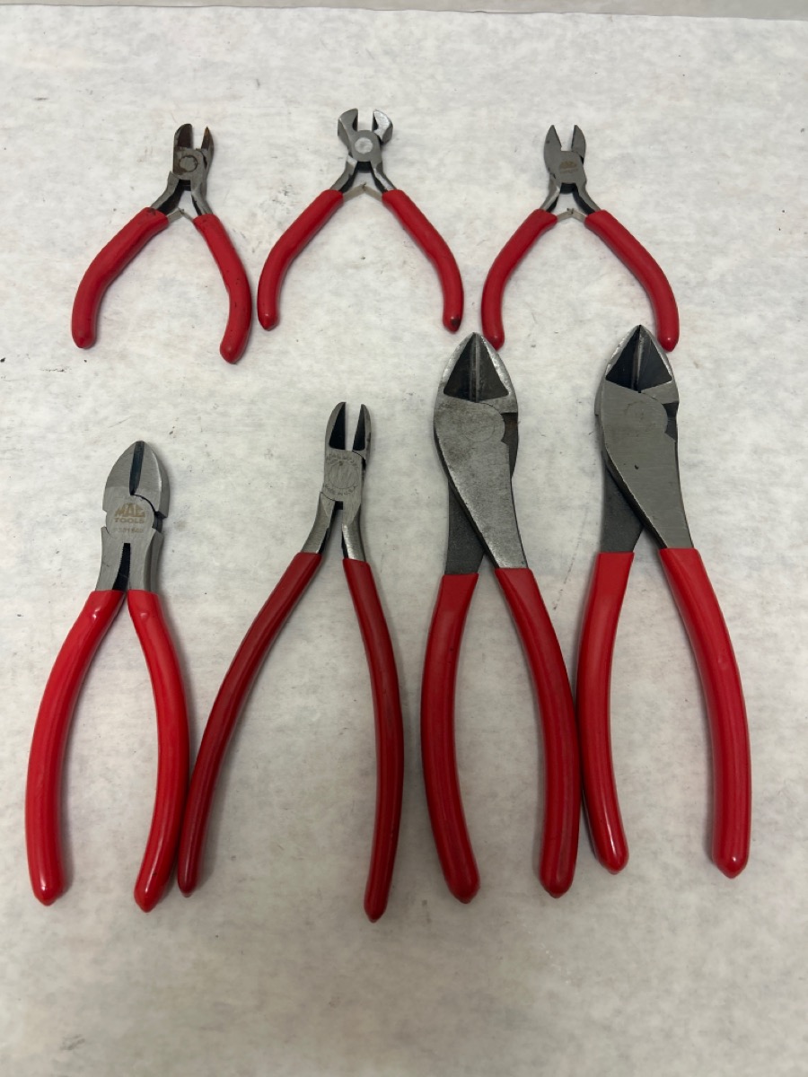 MAC TOOLS LINEMAN'S PLIER SET 7 PIECE Very Good Capital Pawn Salem OR