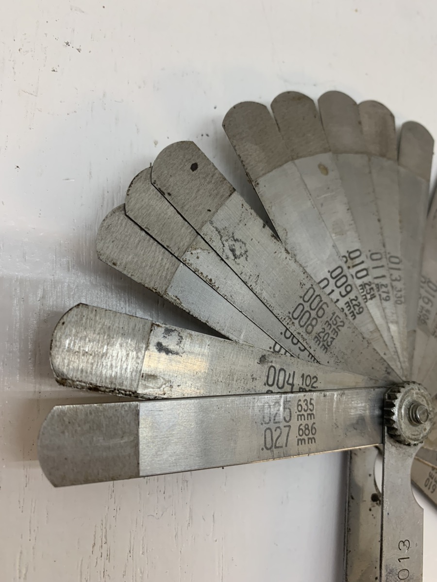 MAC Tools FG013 22Blade Master GoNoGo Feeler Gauge Set Very Good Buya