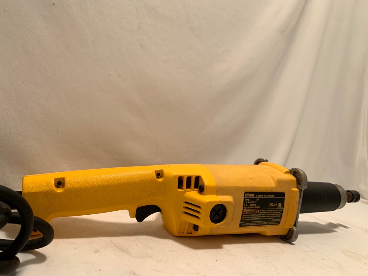 DEWALT DW888 2 INCH 120 VOLT 19,000 RPM CORDED ELECTRIC DIE GRINDER