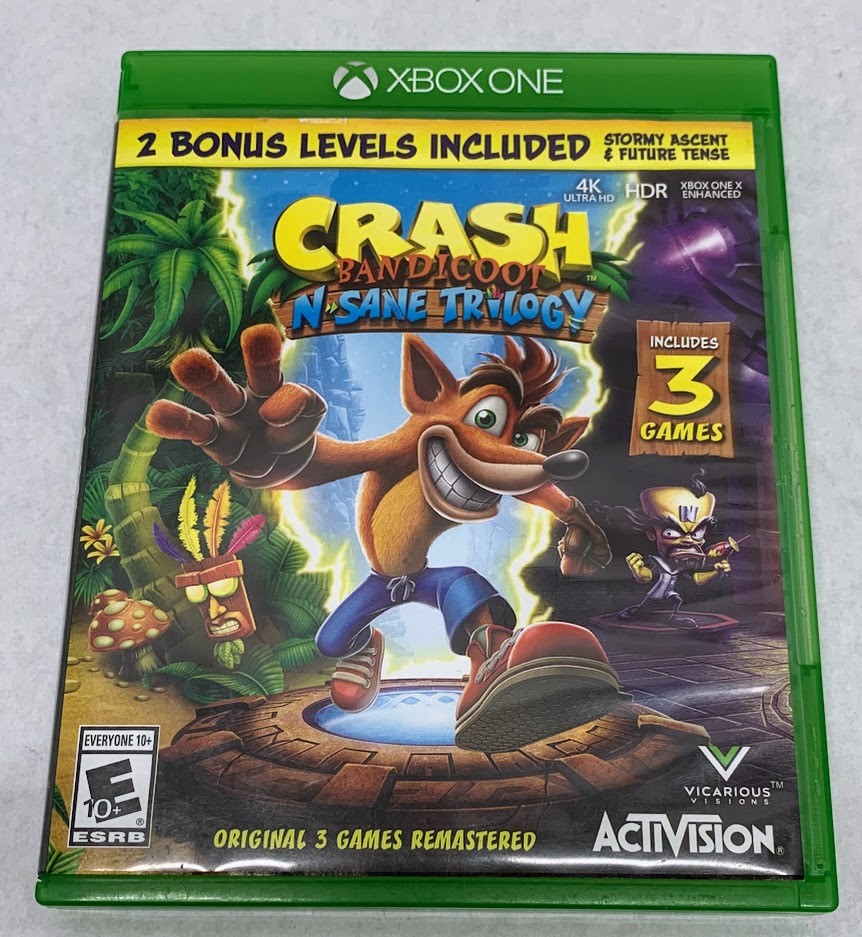 MICROSOFT CRASH BANDICOOT N-SANE TRIOLOGY Good | Buya