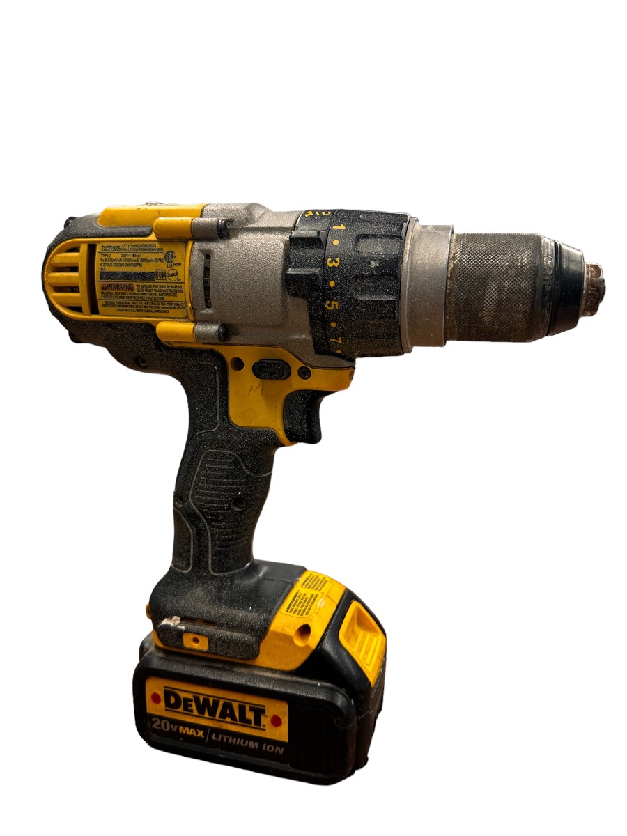DEWALT DCD985 1/2" 20V HAMMER DRILL W/ 1 BATTERY, NO CHARGER Good Buya