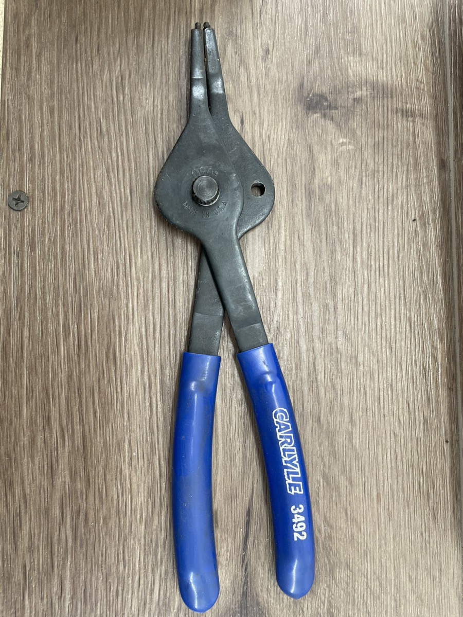 CARLYLE TOOLS BY NAPA 3495 12 PIECE SNAP RING PLIER SET Like New Buya