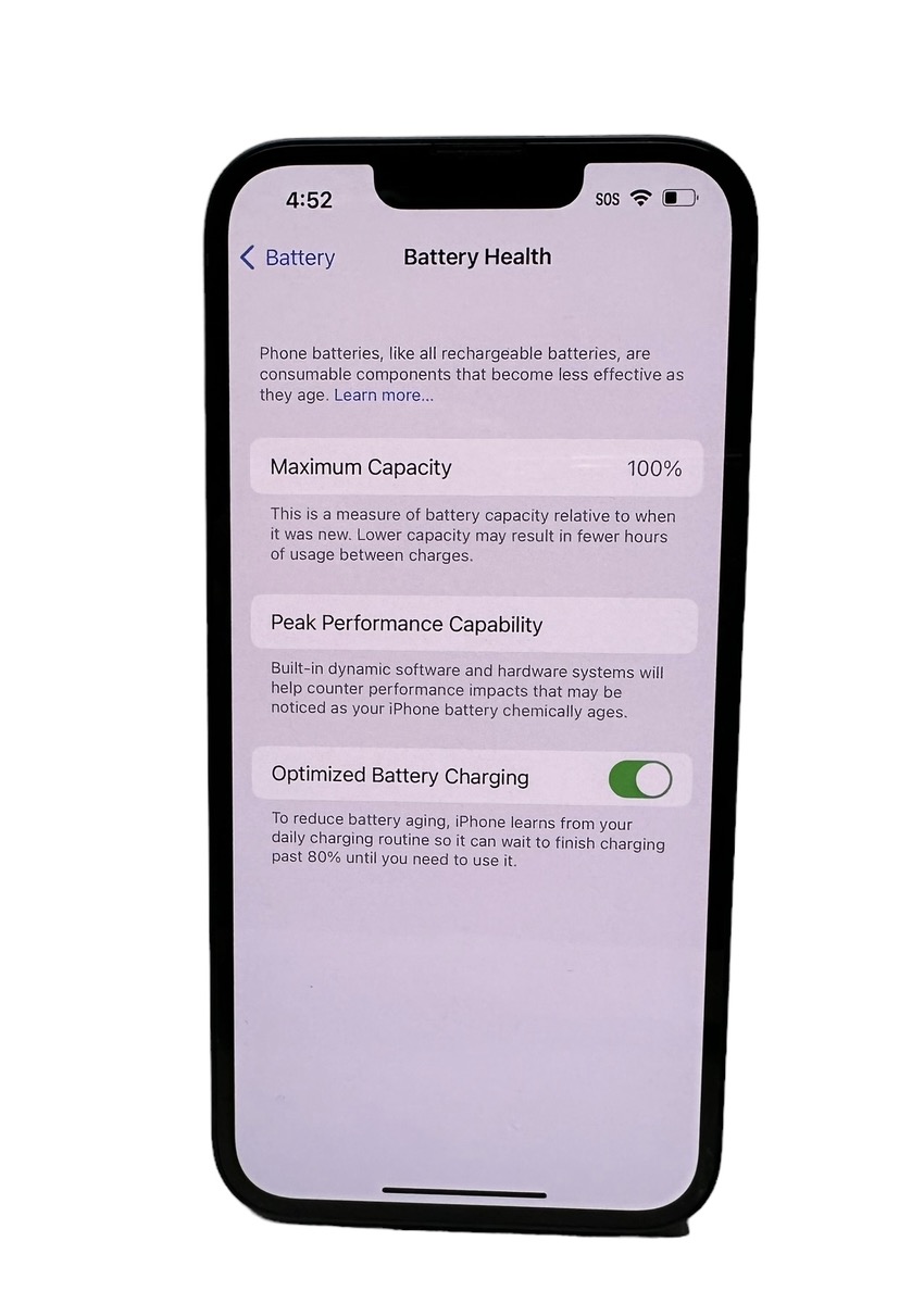 Apple iPhone 14 128GB in Midnight Model MPUA3LL/A (TMobile) For