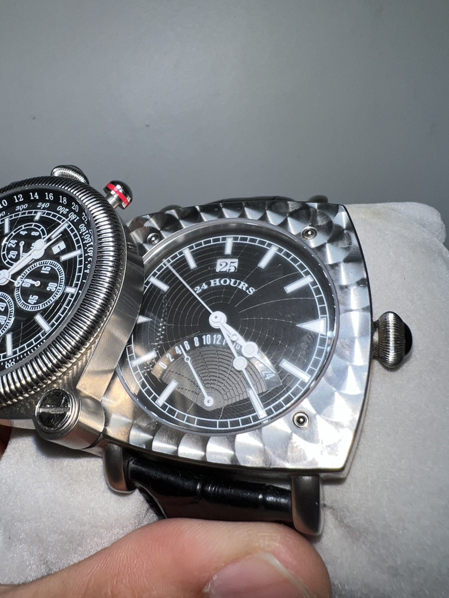 RARE NAUTICA SPETTACOLARE CHRONOGRAPH DUO FACE WATCH 44MM A43001 Like ...