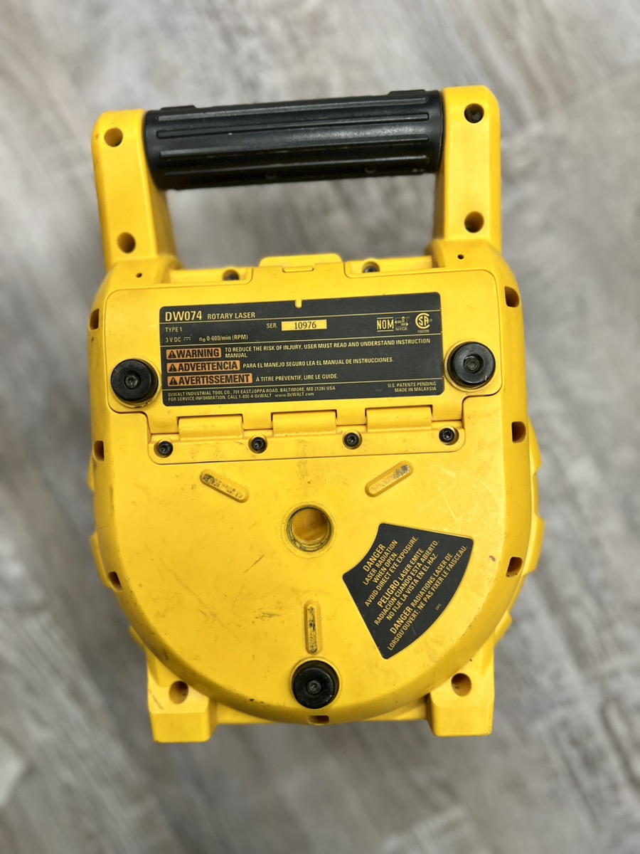 Dewalt DW074KD Self Leveling Rotary Laser Kit Good Buya