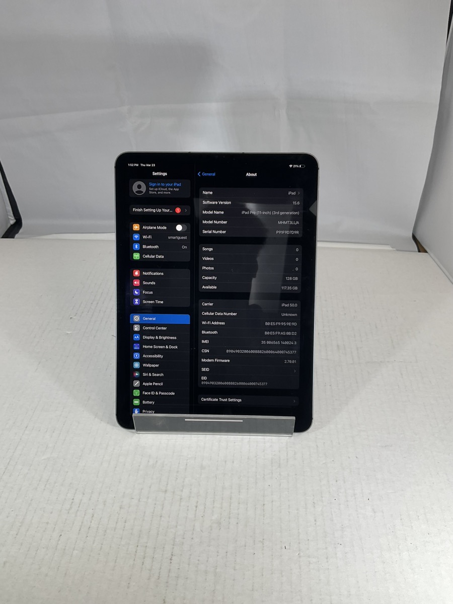 APPLE IPAD PRO (11-INCH) (3RD GENERATION) MHQV3LL/A Very Good | Buya