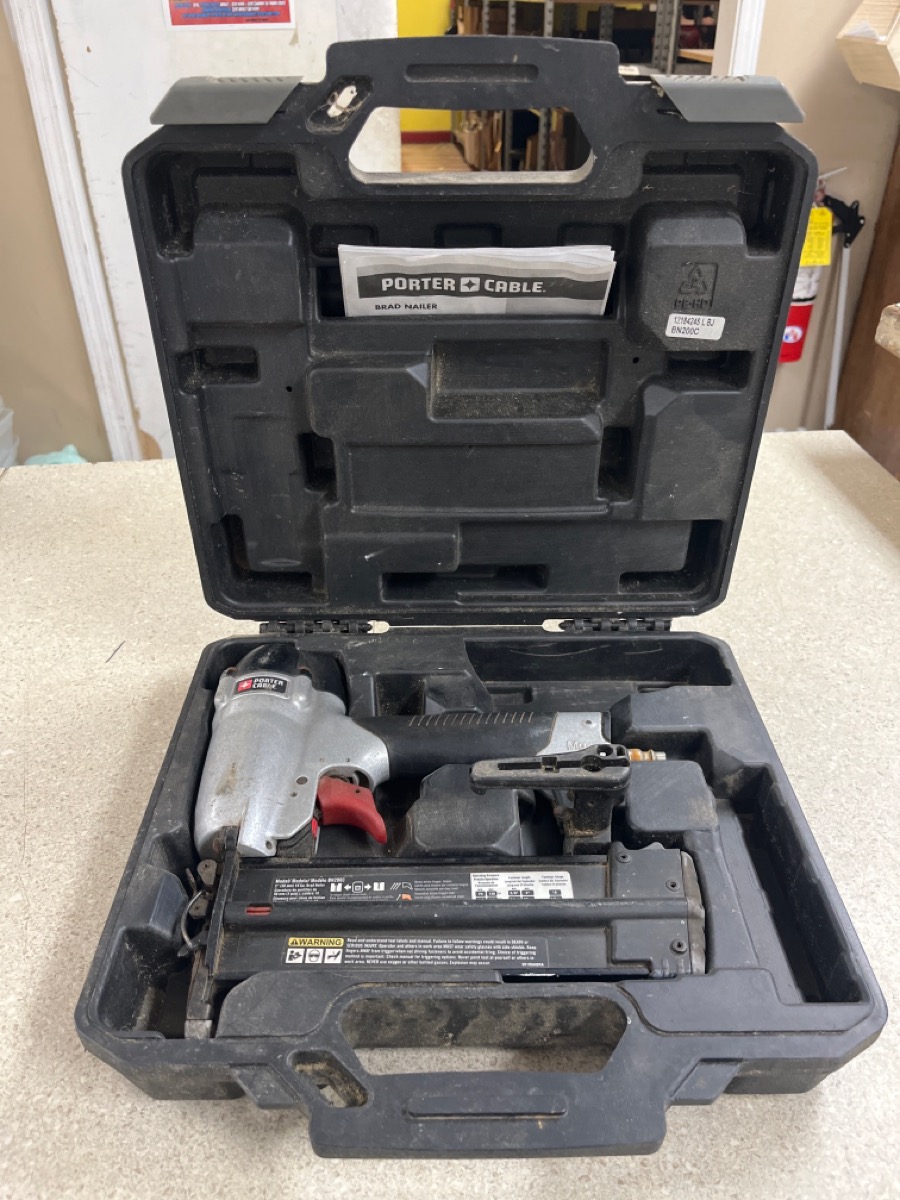PORTER CABLE BN200C BRAD NAILER KIT Acceptable Buya