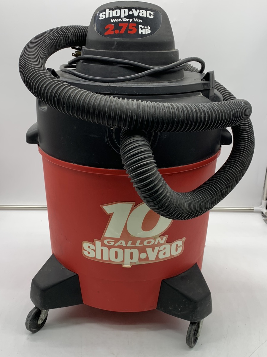 ShopVac 10Gallon CordedElectric Wet/Dry Canister Vacuum Cleaner Good