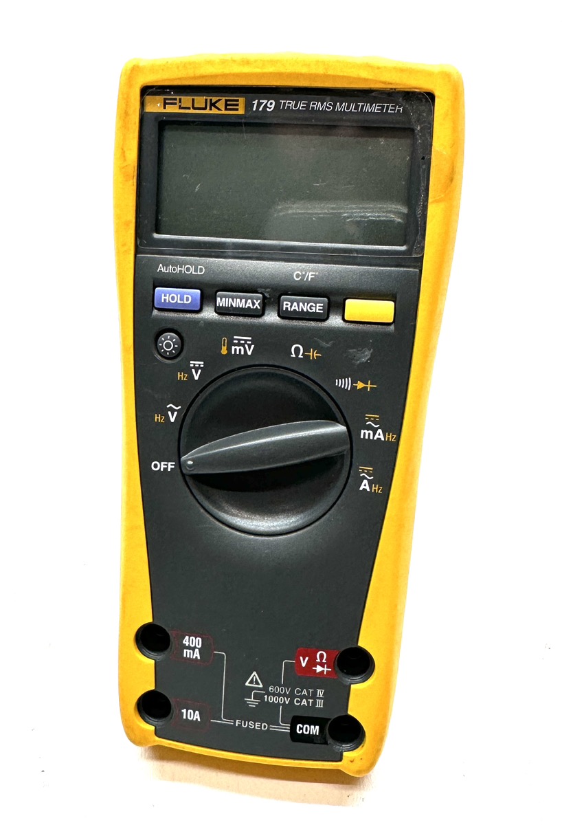 FLUKE 179 TRUE-RMS DIGITAL MULTIMETER Good | Central Mega Pawn ...