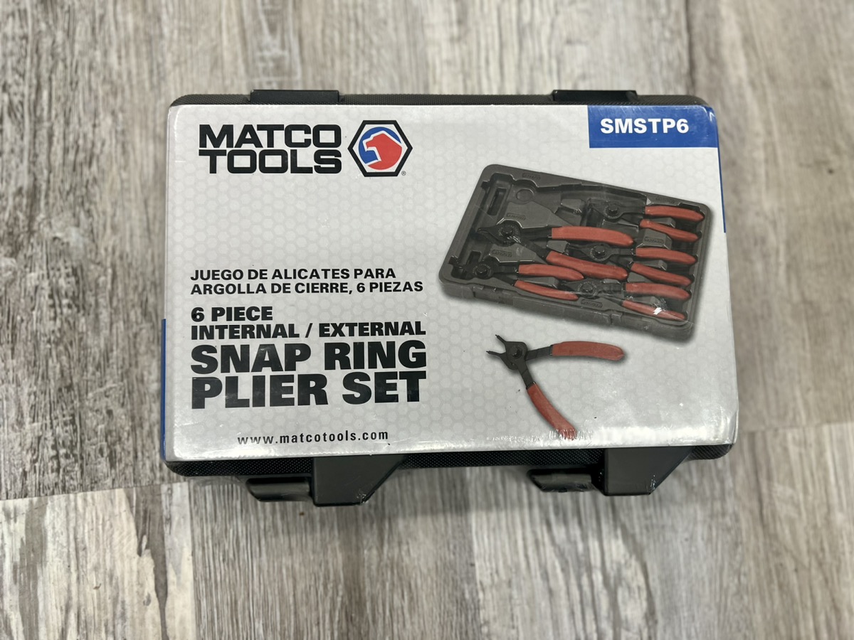 MATCO TOOLS SMSTP6 6PIECE SNAP RING PLIERS SET Brand New Buya
