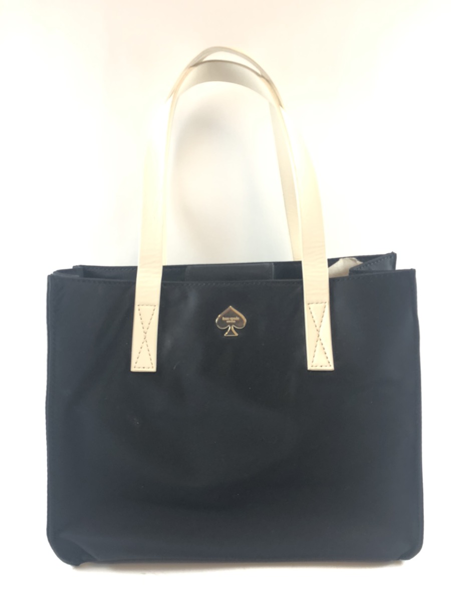 KATE SPADE BLACK NYLON SHOULDER BAG Acceptable Buya