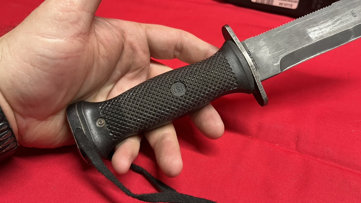 Ontario MK 3 Mod 0 Fixed Blade Survival Hunting Knife w/ Sheath Very