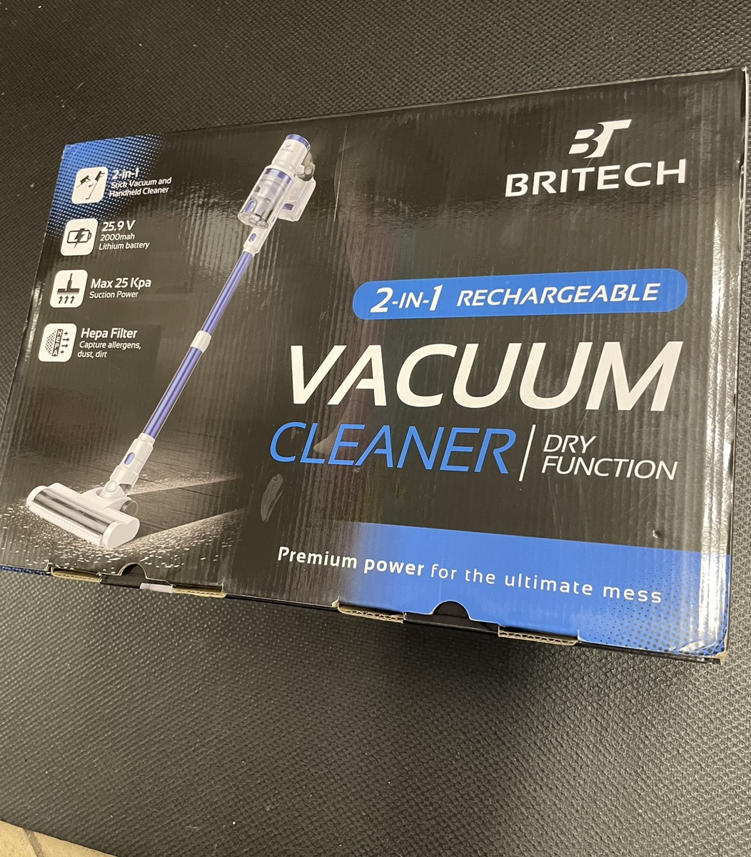 BRITECH BR-SV-300 CORDLESS CANISTER VACUUM NIB Like New | Buya