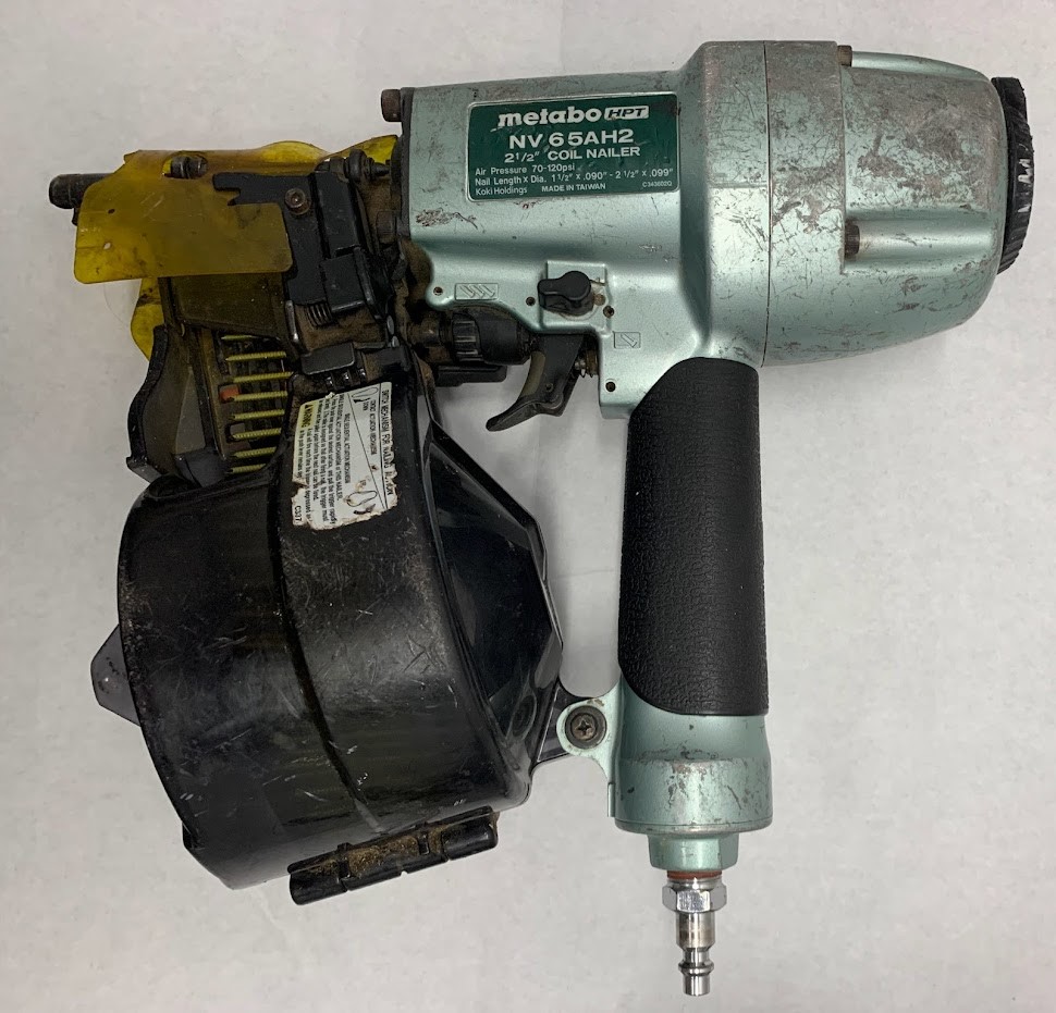 Metabo HPT NV65AH2 21/2" Coil Siding Nailer Good Heartland