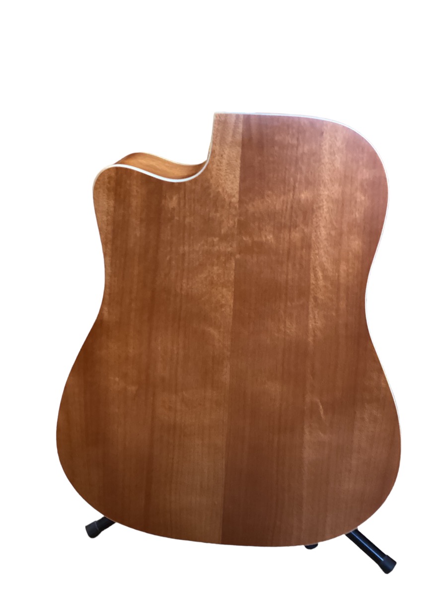 NASHVILLE GUITAR WORKS D10CE ACOUSTIC ELECTRIC GUITAR WITH CARDBOARD