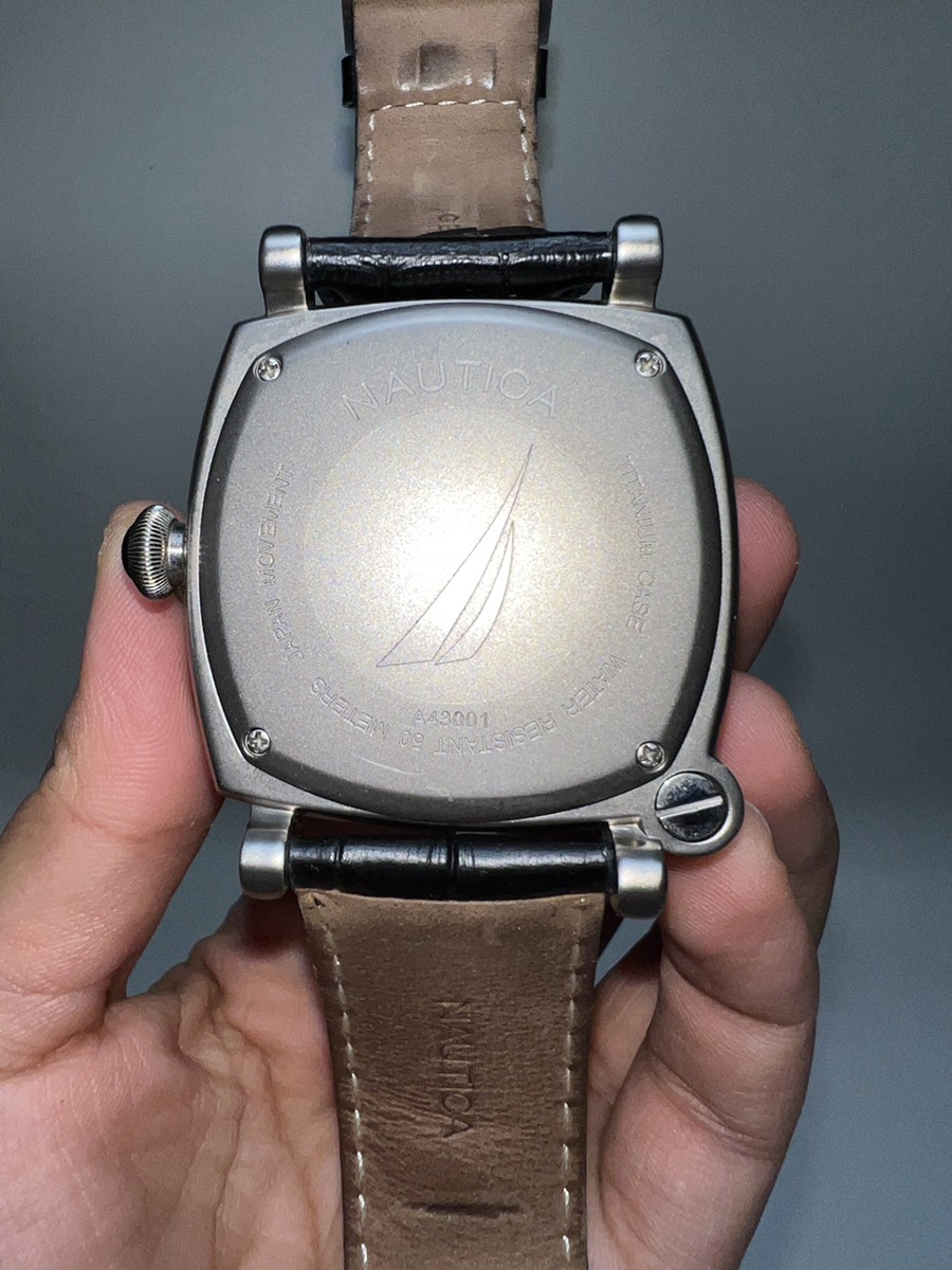 RARE NAUTICA SPETTACOLARE CHRONOGRAPH DUO FACE WATCH 44MM A43001 Like ...