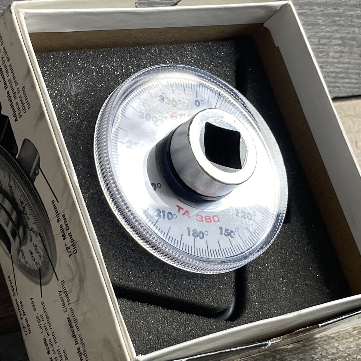 SnapOn 1/2" Drive Torque Angle Gauge Very Good Buya