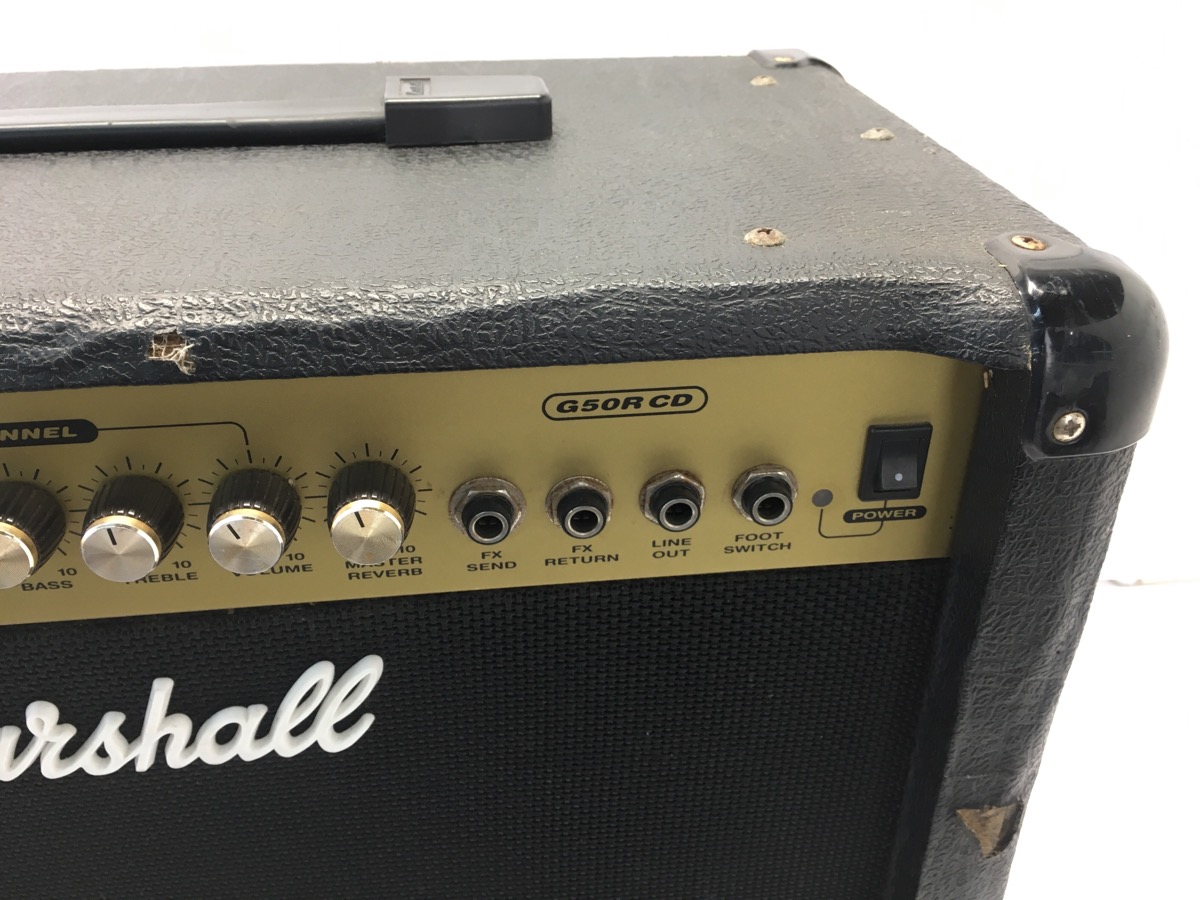 MARSHALL MG G50RCD 2 CHANNEL 50 WATT 1X12 INCH SOLID STATE GUITAR COMBO