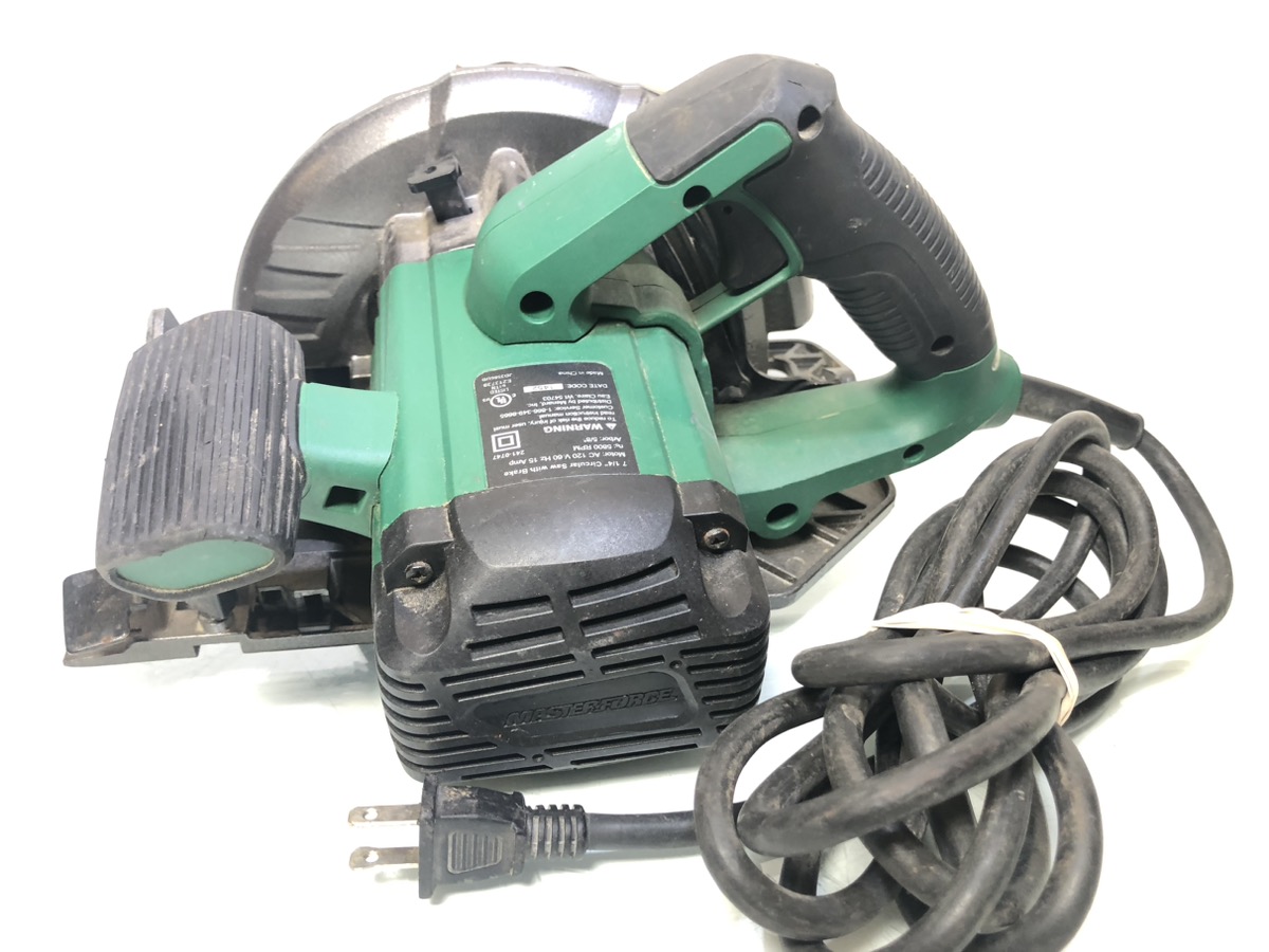 Masterforce 15Amp Corded 71/4" Circular Saw with Electric Brake Good