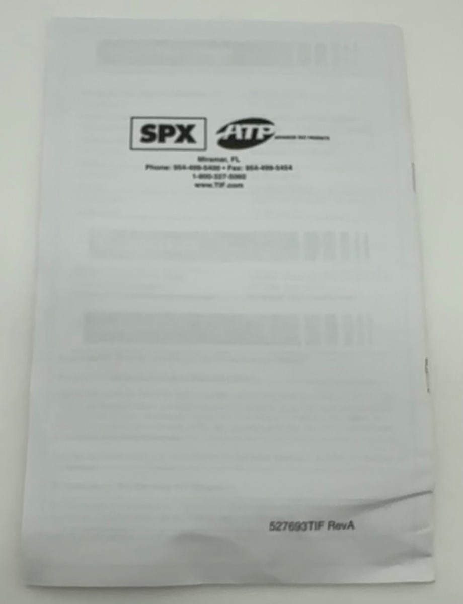 Robinair TIF8900 Combustible Gas Detector Like New Heartland