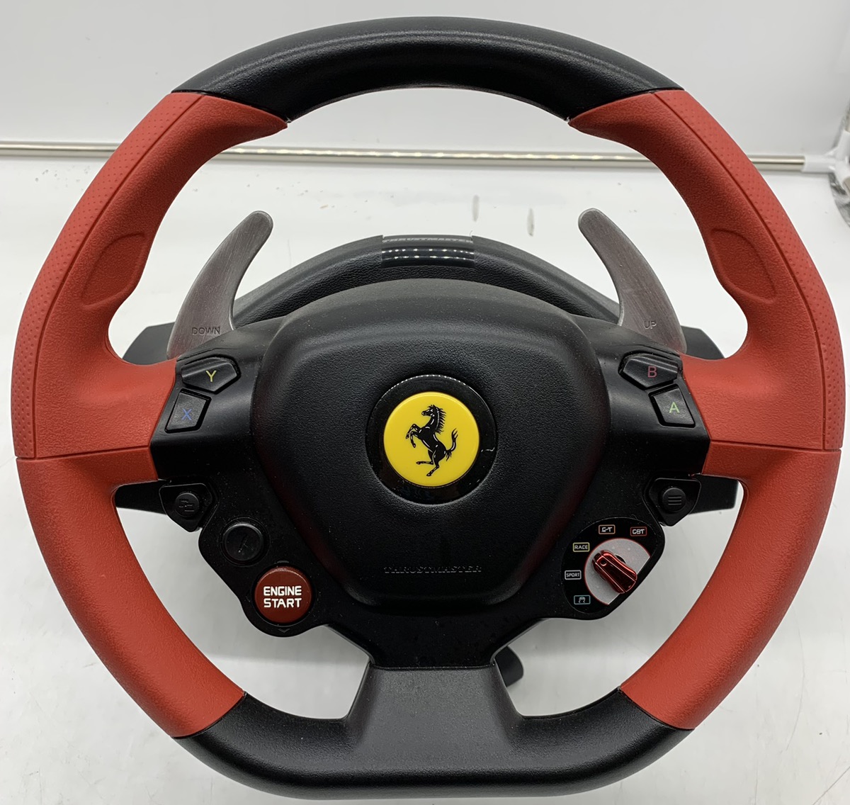 Thrustmaster Ferrari 458 Spider Steering Wheel Controller with Pedals ...