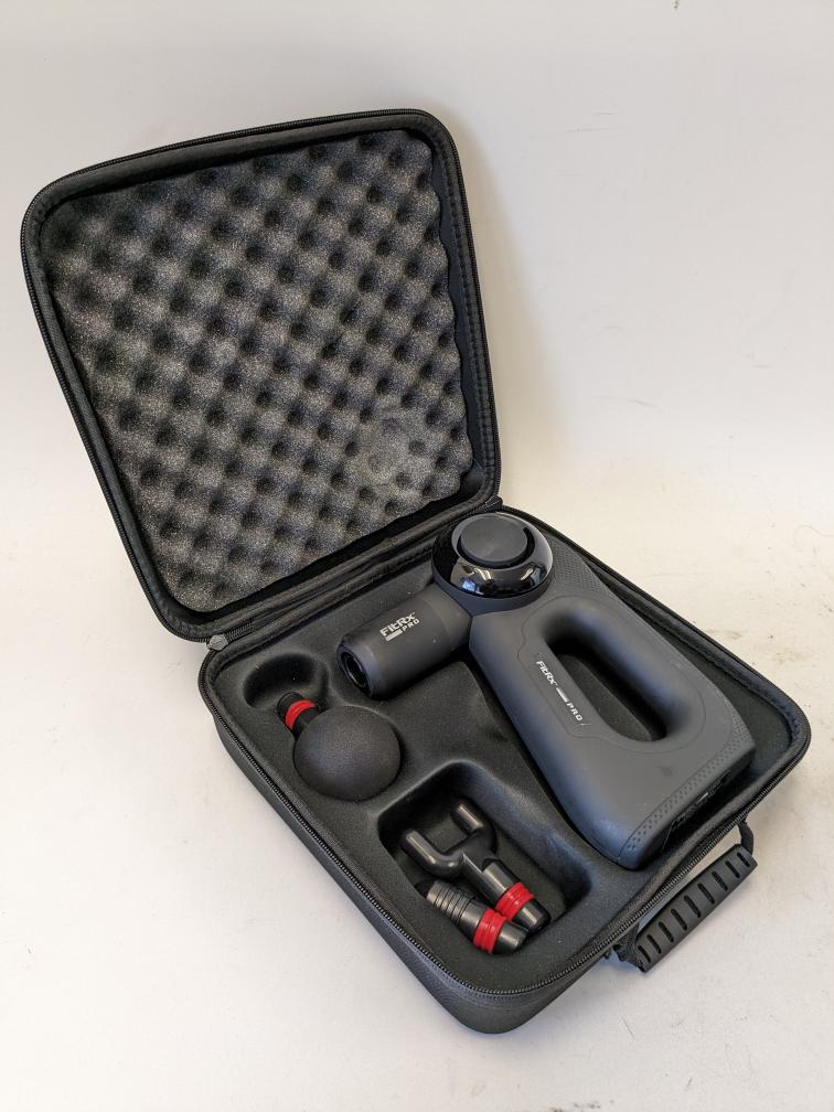 FitRx Pro Massage Gun Handheld Percussion Massager for Neck & Back