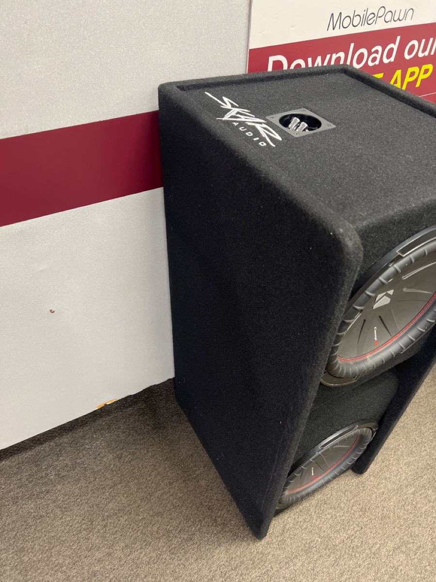 KICKER CAR AUDIO KICKER COMP R12 212" SUBS IN BOX Very Good Buya