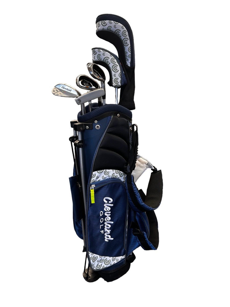 CLEVELAND JUNIOR RIGHT HANDED GOLF CLUB SET W/ BAG Very Good Idaho